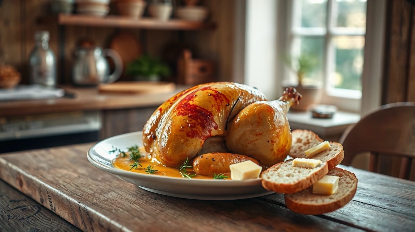 Poulet Au Vin Jaune Cyril Lignacnull